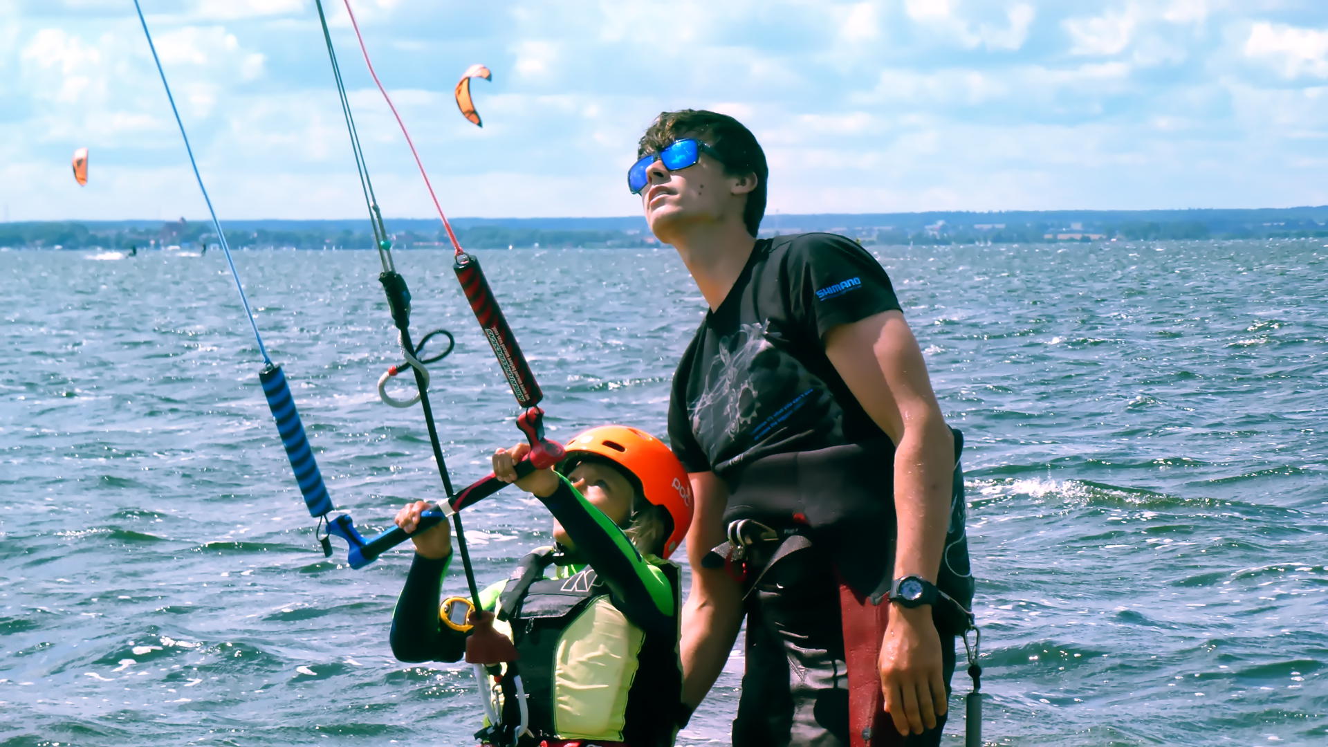 Kitesurfing - sporty wodne, obozy studenckie